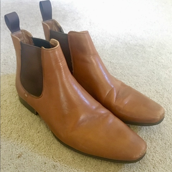 dune leather chelsea boots